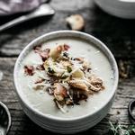 Julia Childs cremige Kartoffel-Lauch-Suppe
