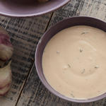 Einfache Meeresfrüchte-Aioli-Sauce