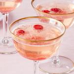 Sprudelnde Himbeer-Limonade