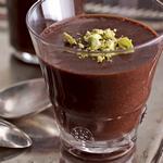 Dunkle Schokoladenmousse