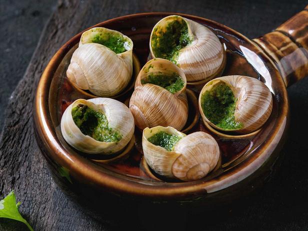 Zubereitung - Schnecken mit Butter und Kräutern