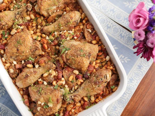Zubereitung von Cassoulet