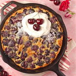 Clafoutis mit Kirschen