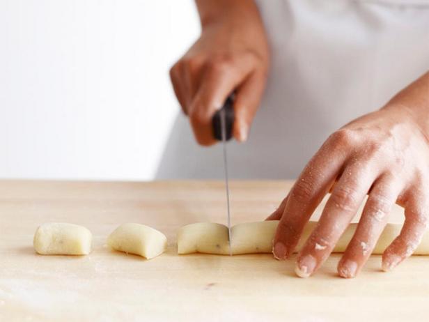 Tagliare l'impasto
