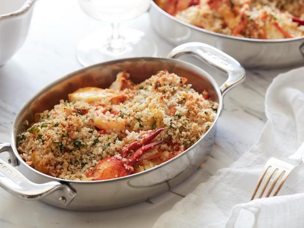 Wie man Meeresfrüchtegratin zubereitet