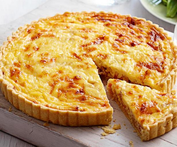 Wie man Quiche Lorraine zubereitet