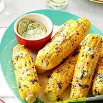 Buttermais mit Salbei und Limette