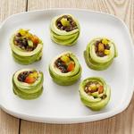 Gemüse-Avocado-Röllchen