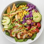 Tex-Mex Hähnchenbrust-Salatschüssel