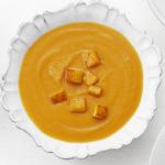 Butternusskürbis-Apfel-Suppe