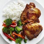 دجاج متبل بصلصة الصويا الحلوة