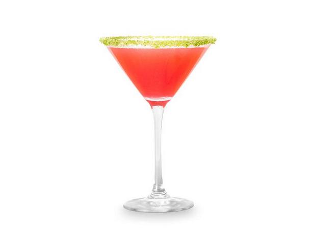 วิธีทำค็อกเทล Cosmopolitan ใส่ผักชีและ Aperol