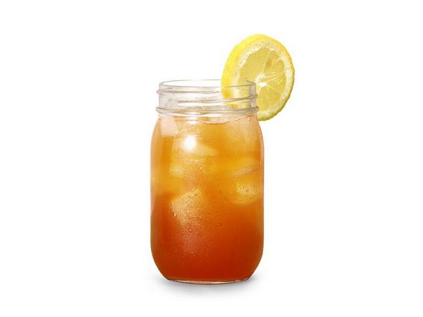 Zubereitung - Eistee mit Pfirsich, Thymian und Gin
