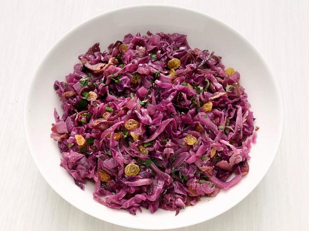 Zubereitung - Geschmorter Rotkohl mit Rosinen