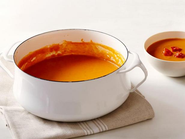 Zubereitung - Cremige gebackene Tomatensuppe