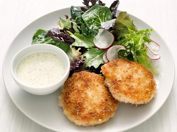 Zubereitung - Garnelenkoteletts mit Kräuterdip
