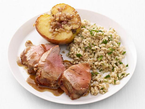Zubereitung - Schweinefilet mit Äpfeln