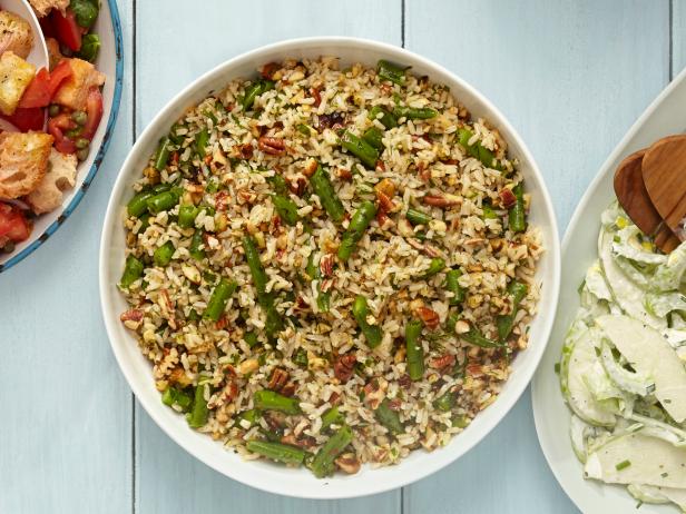 16. سلطة أرز البقان