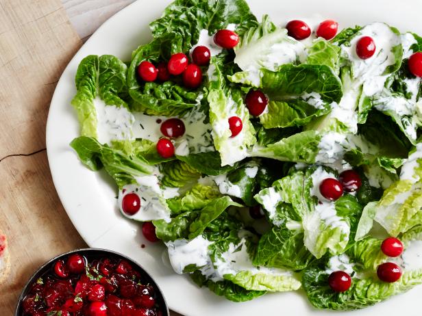 37. Salat mit eingelegten Preiselbeeren