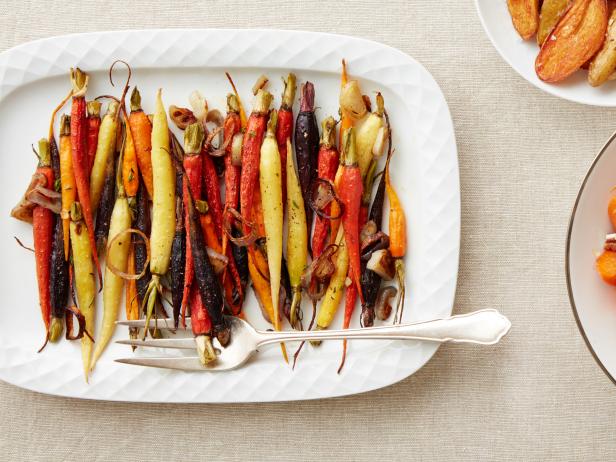 1. Carote arrosto al timo