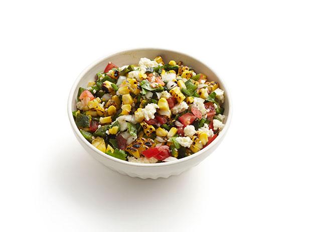 30. Mit Mais und Poblano-Chili