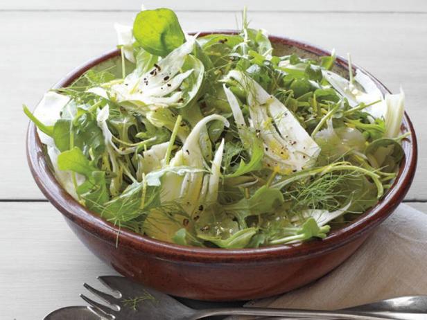 Zubereitung - Fenchel-Rucola-Salat