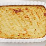 Knoblauch-Kartoffelpüree-Gratin