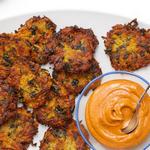 فطائر البطاطا الحلوة والكرنب
