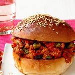 Bombay-Style Sloppy Joe Sandwich