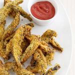 Frittierte Portobello-Pilze