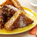 Französischer Toast mit knuspriger Kleie