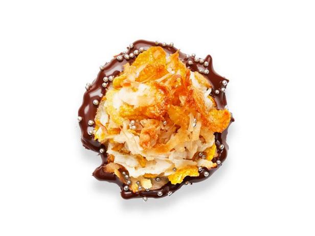 Rezept für Kokos-Cornflake-Macarons