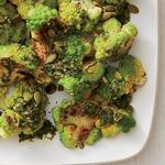 Romanesco mit Kürbiskernpesto