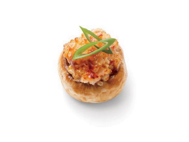 Pilze mit Garnelen "Shu Mai"