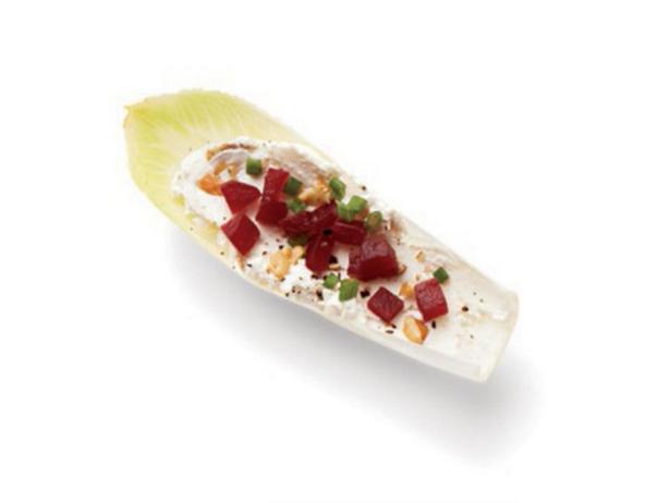Endivien mit Ziegenkäse und Rote Bete