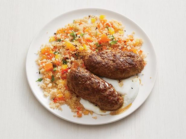 Rezept für türkische Fastenkoteletts mit Couscous „Konfetti“