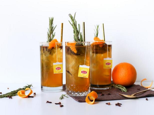 Eistee mit Orangengeschmack "Pomander"