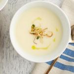 Klassische Kartoffel-Lauch-Suppe