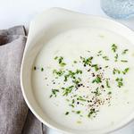 Cremige Ofenkartoffelsuppe