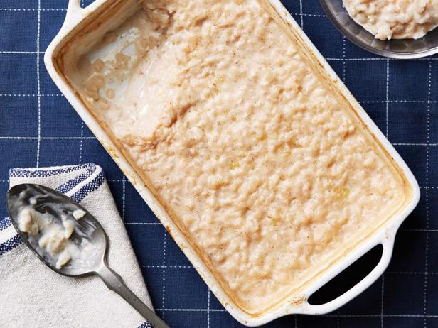 طريقة عمل بودنغ الأرز المخبوز في الفرن