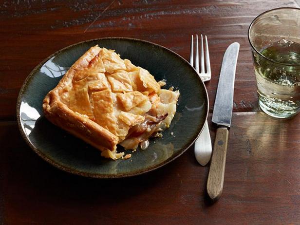 Zubereitung - Schichtkuchen mit Wurzelgemüsefüllung