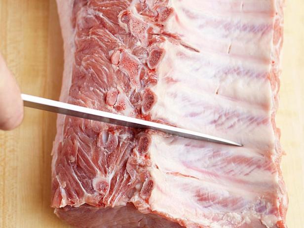 เนื้อสันในหมูธรรมชาติราดซอสบาร์บีคิว