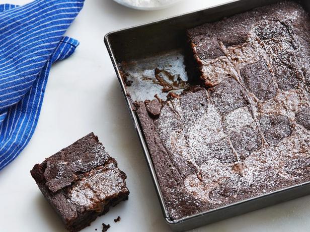 Brownie mit Dulce de Leche-Karamell