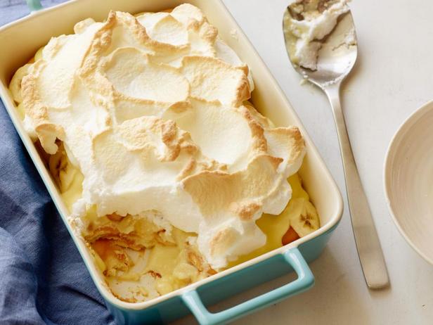 Gebackener Bananenpudding
