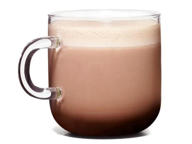 Heiße Schokolade mit Marshmallows