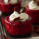 Mini-Red-Velvet-Käsekuchen
