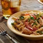 Cajun-Hühnernudeln