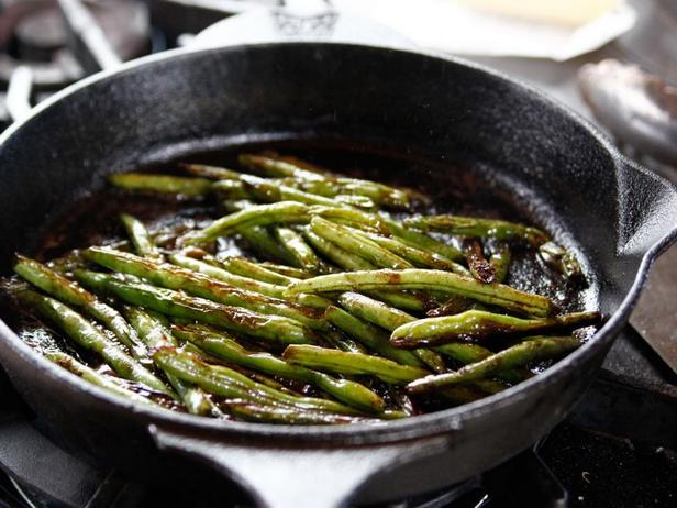 fagioli verdi fritti