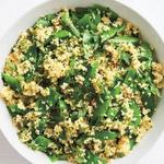 Taboulé mit Frühlingserbsen