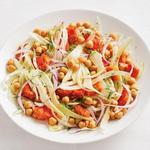 Salat mit Fenchel und getrockneten Aprikosen